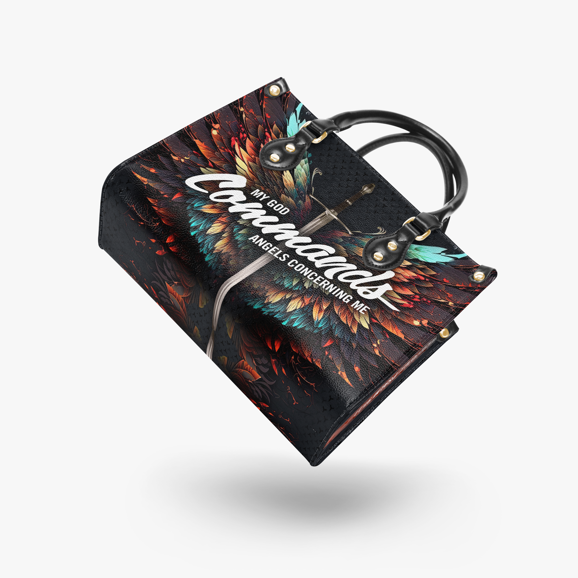 The My God Commands Angels Signature Tote