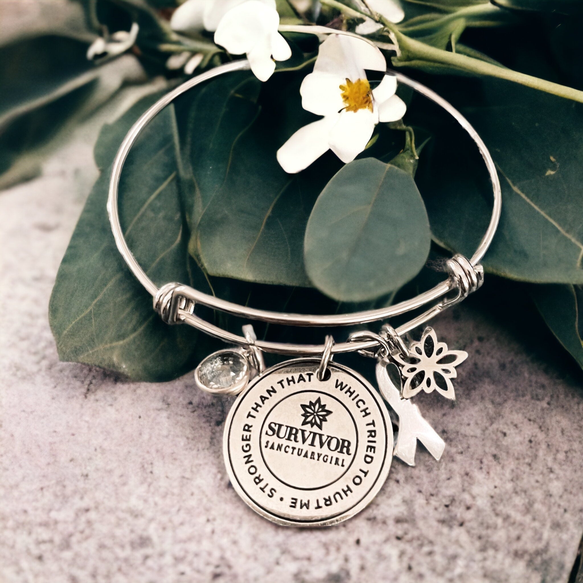 Survivor Charm Bracelet