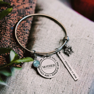 Proverbs 31 Mom Charm Bracelet