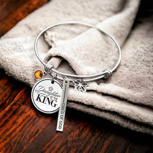 Daughter of the King Charm Bracelet