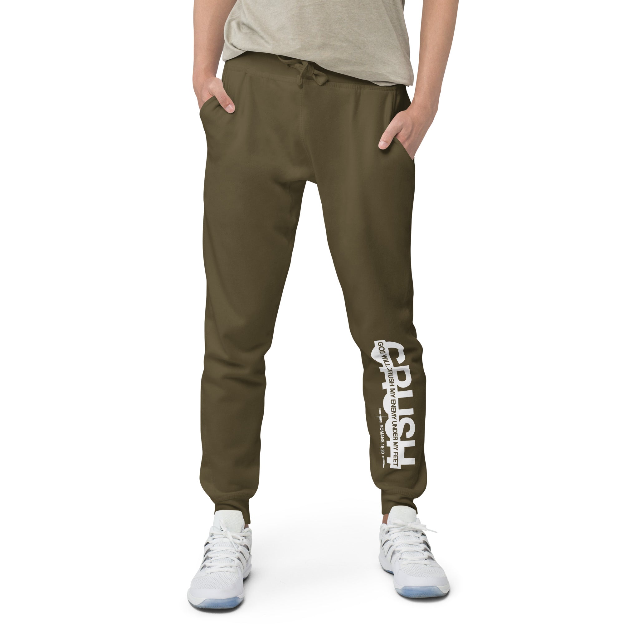 Warfare Gear: Crush My Enemies Unisex Fleece Sweatpants