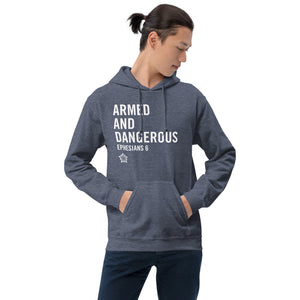 Warfare Gear: Armed and Dangerous Unisex Hoodie