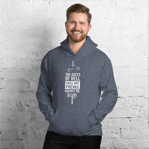 Warfare Gear: The Gates of Hell Shall Not Prevail Unisex Hoodie