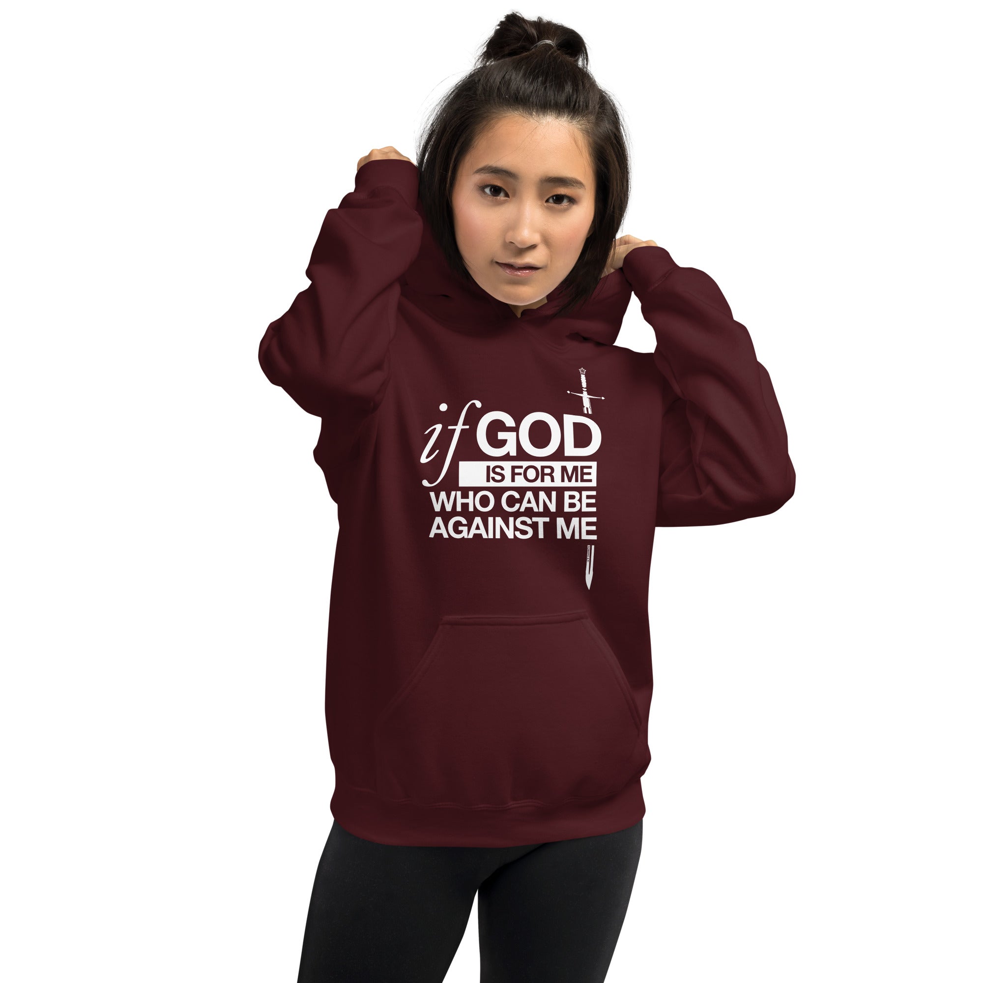 Warfare Gear: If God is For Me Unisex Hoodie