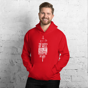 Warfare Gear: The Gates of Hell Shall Not Prevail Unisex Hoodie