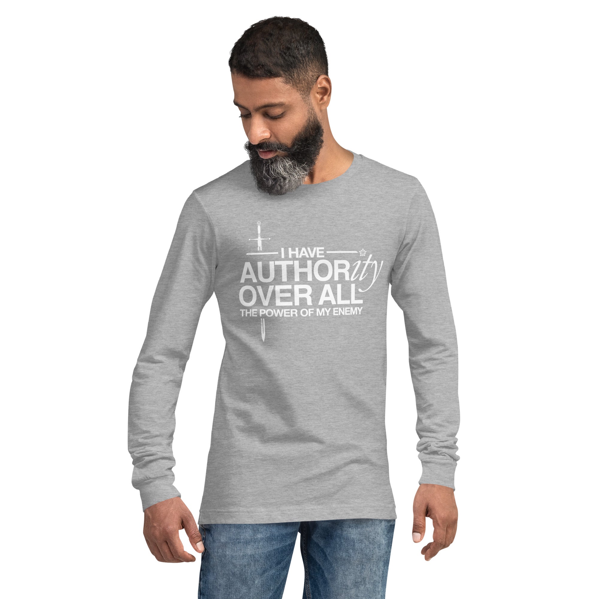 Warfare Gear: I Have Authority Unisex Long Sleeve Tee