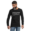 Warfare Gear: Spiritual Gangsta Unisex Long Sleeve Tee