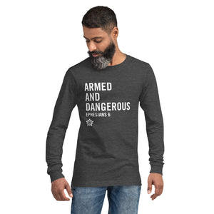 Warfare Gear: Armed & Dangerous Unisex Long Sleeve Tee