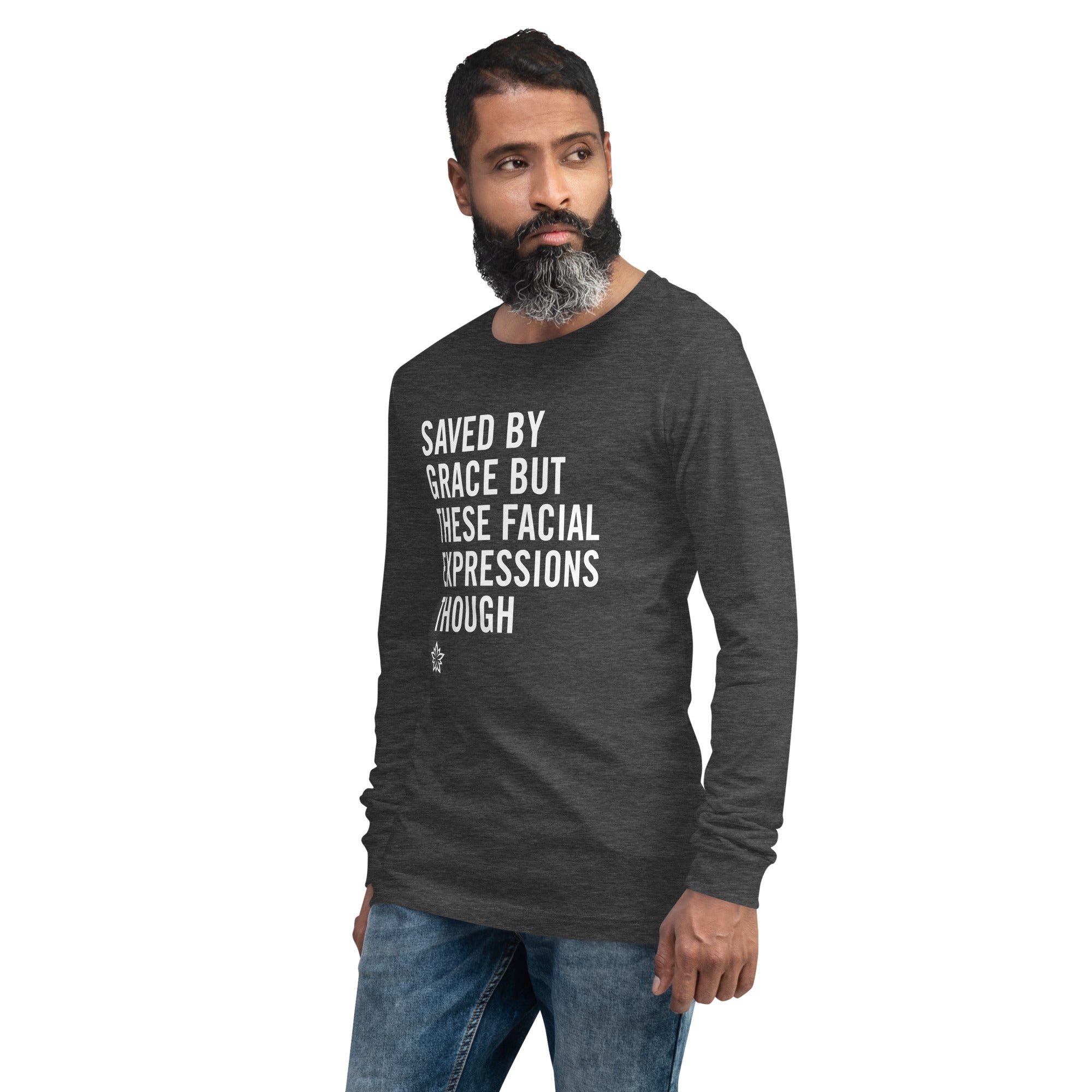 Warfare Gear: Facial Expressions Unisex Long Sleeve Tee