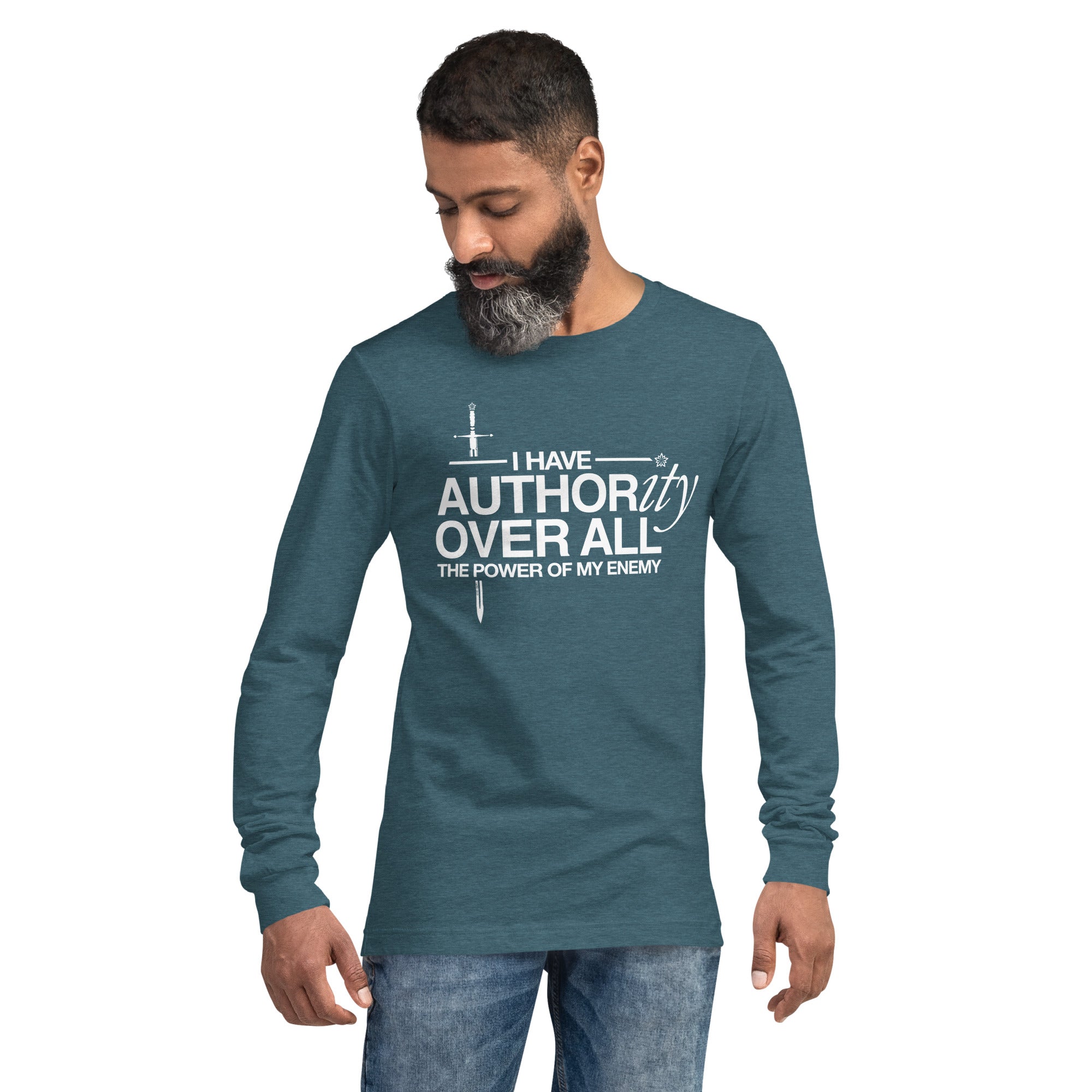 Warfare Gear: I Have Authority Unisex Long Sleeve Tee