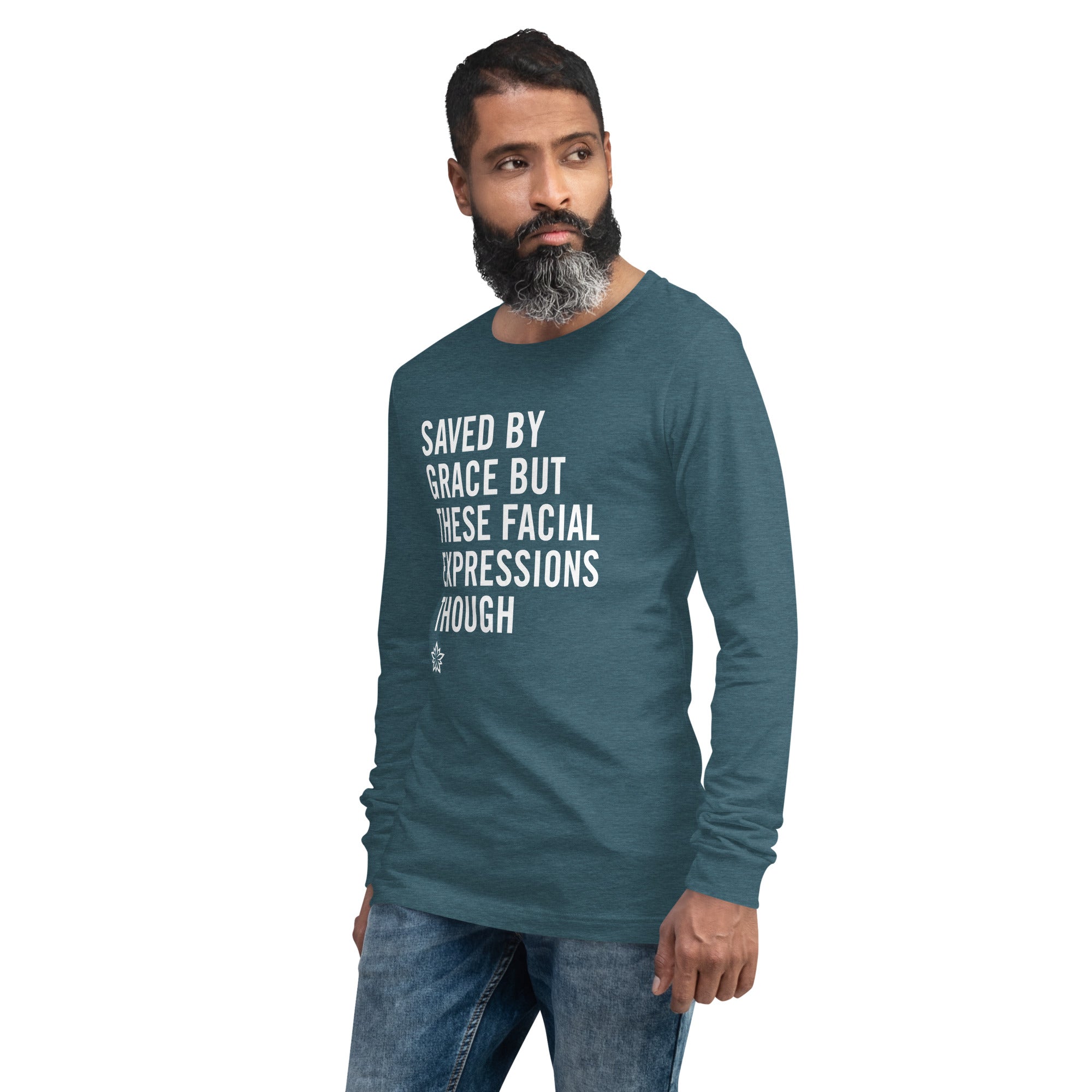 Warfare Gear: Facial Expressions Unisex Long Sleeve Tee