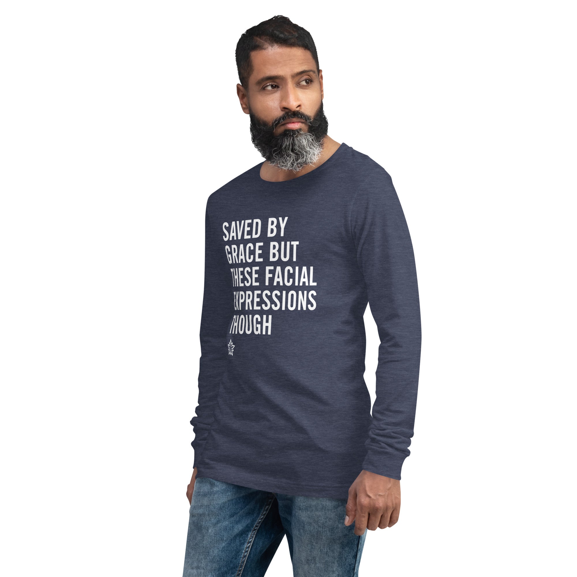 Warfare Gear: Facial Expressions Unisex Long Sleeve Tee