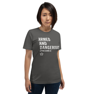 Warfare Gear: Armed & Dangerous Unisex Soft Tee