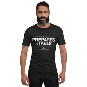 Warfare Gear: He Prepares a Table Unisex Soft Tee